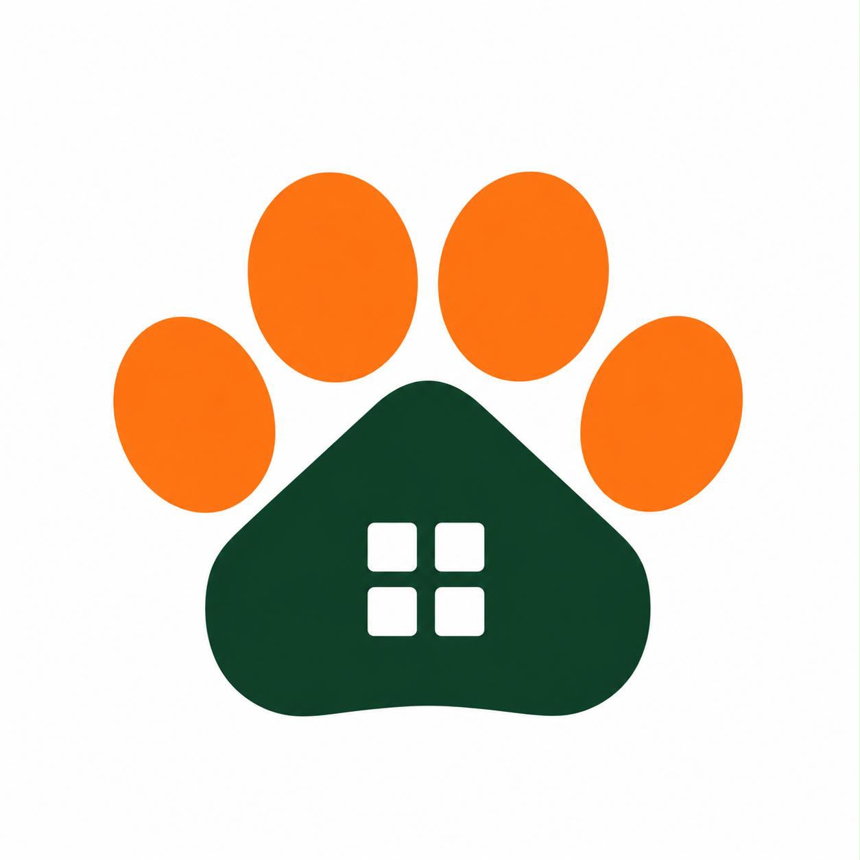 Meisterbär Pfote mit Haus